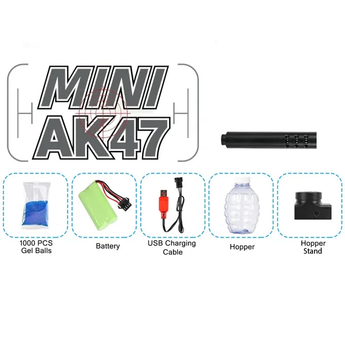 Gel Blaster Electric Mini AK Graffiti